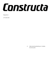 CONSTRUCTA CP1G91255 Gebruikershandleiding En Installatie-Instructies