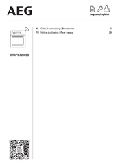 AEG OR6PB52WSB Gebruiksaanwijzing