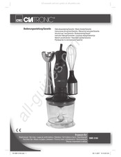 Clatronic SMS 3190 Gebruiksaanwijzing