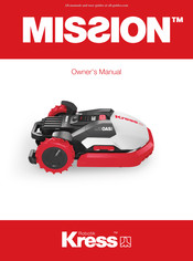 Kress Robotik MISSION KR133E Gebruikershandleiding