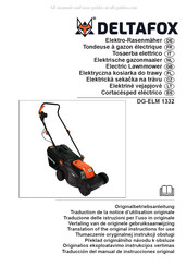 Deltafox DG-ELM 1332 Vertaling Van De Originele Gebruiksaanwijzing