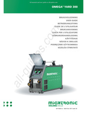 Migatronic OMEGA3 YARD 300 Gebruikershandleiding