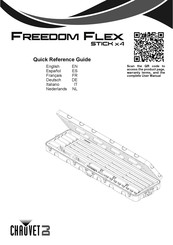 Chauvet DJ Freedom Flex STICK x4 Beknopte Handleiding