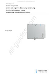 Busch-Jaeger 1518 USV Handleiding