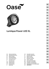 Oase LunAqua Power LED X Gebruiksaanwijzing