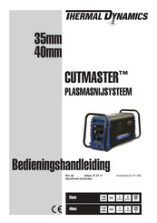 Thermal Dynamics CUTMASTER 35mm Bedieningshandleiding