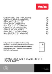 Amica BC211.4i Gebruiksaanwijzing