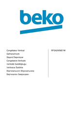 Beko RFSA240M21W Gebruiksaanwijzing
