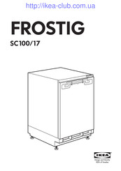 IKEA FROSTIG SC100/17 Handleiding