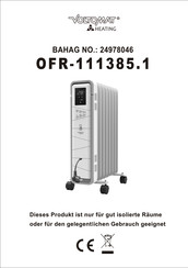 VOLTOMAT HEATING 24978046 Gebruiksaanwijzing
