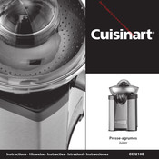 Cuisinart CCJ210E Instructies