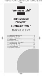 brennenstuhl Multi-Test MT 6 S/2 Handleiding