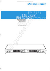 Sennheiser EM 3732 Command Gebruiksaanwijzing