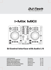 DJ-Tech i-Mix MKII Gebruiksaanwijzing