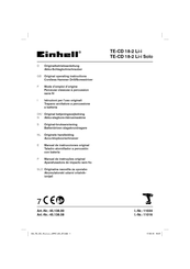 EINHELL 45.138.00 Originele Handleiding