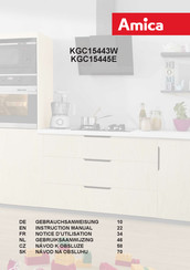 Amica KGC15443W Gebruiksaanwijzing