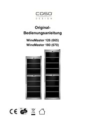CASO DESIGN WineMaster 126 Handleiding