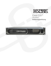 Crest Audio Crest CLh Handleiding