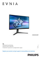 Philips EVNIA 25M2N5200P/01 Gebruikershandleiding