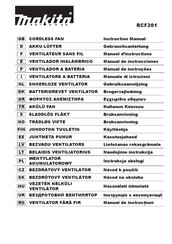 Makita BCF201 Gebruiksaanwijzing