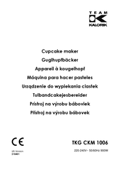Team kalorik TKG CKM 1006 Handleiding