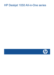 HP Deskjet 1050 All-in-One Series Handleiding