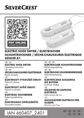 SilverCrest 460407 2401 Gebruiksaanwijzing