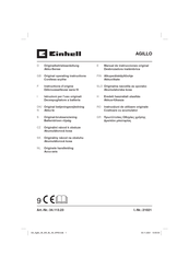 EINHELL 34.113.23 Originele Handleiding