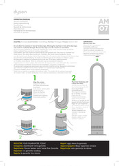 Dyson AM07 Handleiding