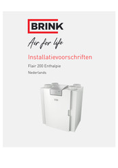 Brink Flair 200 Installatievoorschriften