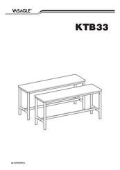 Songmics VASAGLE KTB33 Handleiding