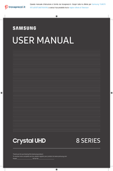 Samsung UE50TU8500 Gebruiksaanwijzing