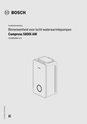 Bosch CS5800iAW 12 E Installatiehandleiding
