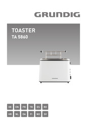 Grundig TA 5860 Gebruiksaanwijzing