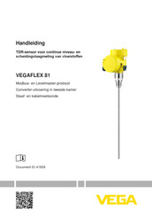Vega VEGAFLEX 81 Handleiding