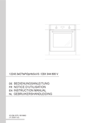 Amica EBX 944 800 V Gebruikershandleiding