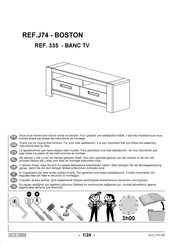 Gautier 335 Montage-Instructies