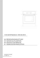 Amica EBX 944 200 S Gebruikershandleiding