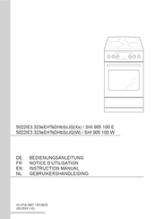 Amica SHI 905 100 W Gebruikershandleiding
