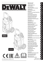 DeWalt DXPW003E Vertaling Van De Originele Gebruiksaanwijzing