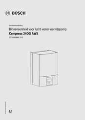 Bosch CS3400iAWS 10 E Installatiehandleiding