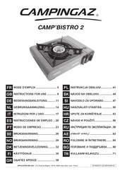 Campingaz CAMP'BISTRO 2 Gebruiksaanwijzing
