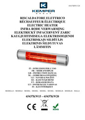 Kemper 65437KW15 Gebruiksaanwijzing
