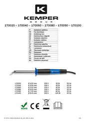 Kemper 170040 Handleiding