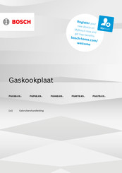 Bosch PGP6B K9 Series Gebruikershandleiding