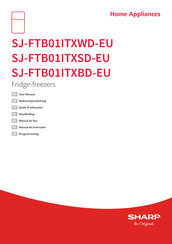 Sharp SJ-FTB01ITXWD-EU Handleiding