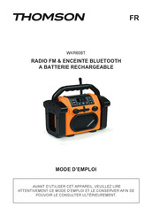THOMSON WKR60BT Gebruiksaanwijzing