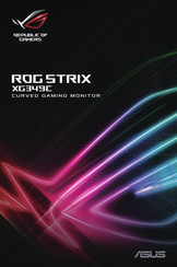 ASus ROG Strix XG349C Handleiding