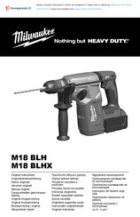 Milwaukee M18 BLHX Oorspronkelijke Gebruiksaanwijzing
