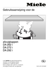Miele DA 272 i Gebruiksaanwijzing